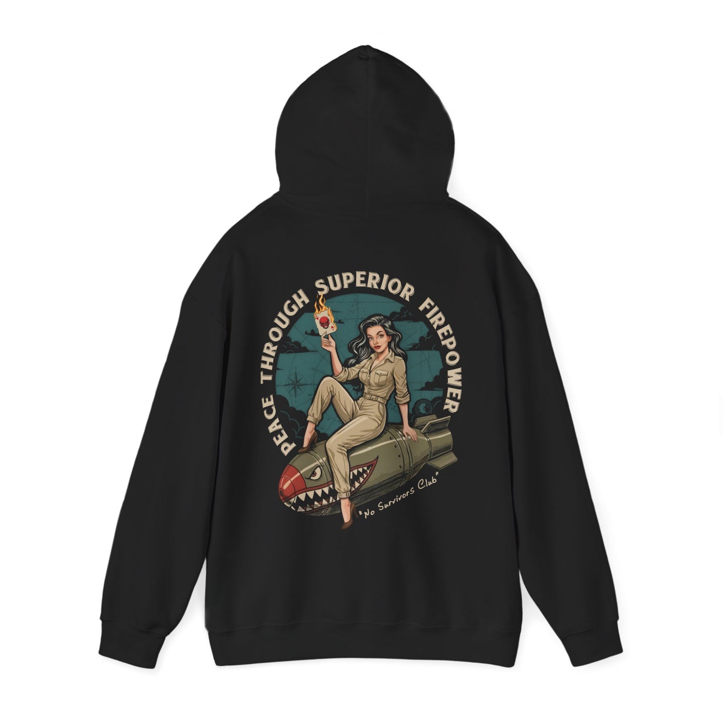 Peace Through Superior Firepower Hoodie