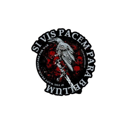 Si Vis Pacem Parabellum Sticker